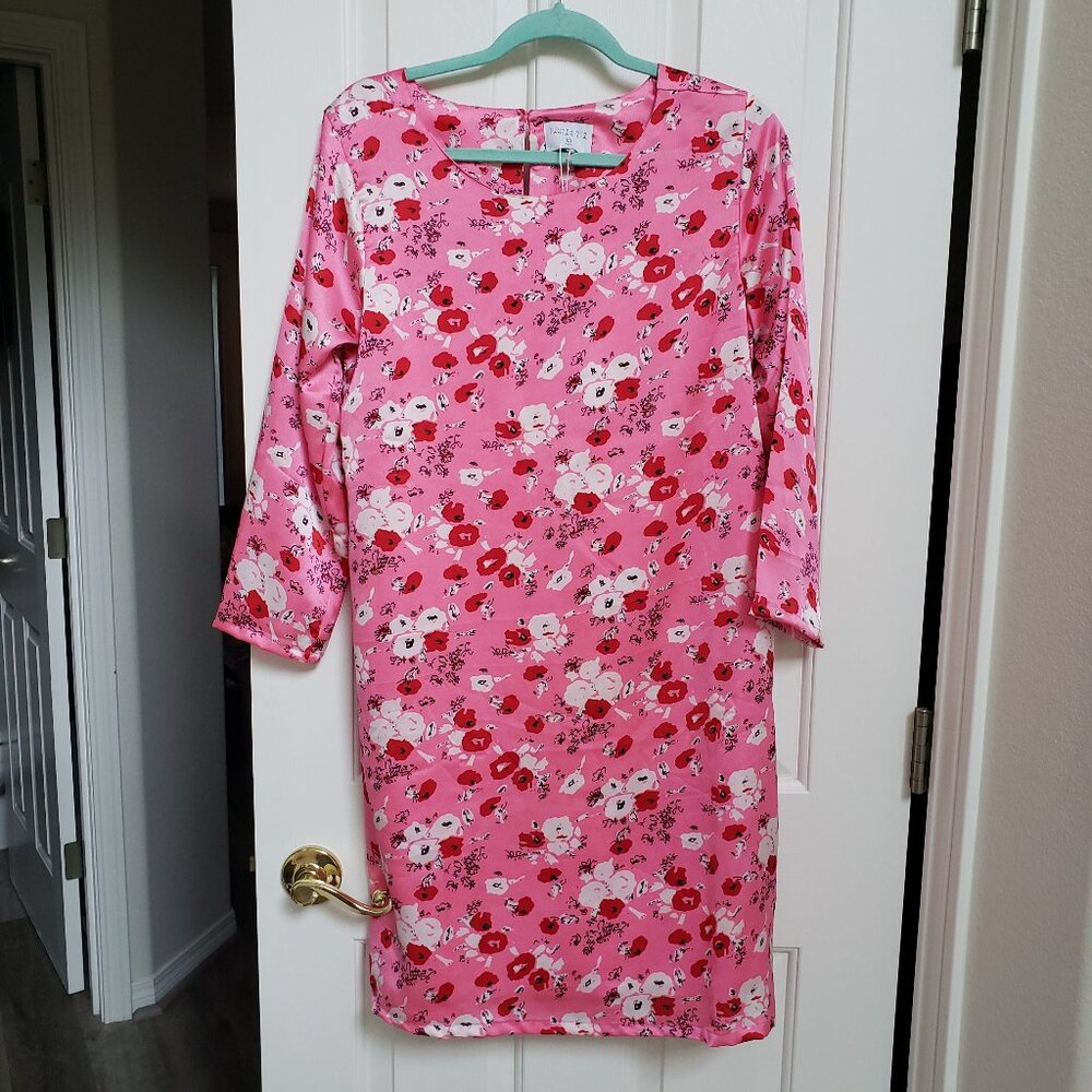 NTW Compania Fantastica Floral Satin Dress L